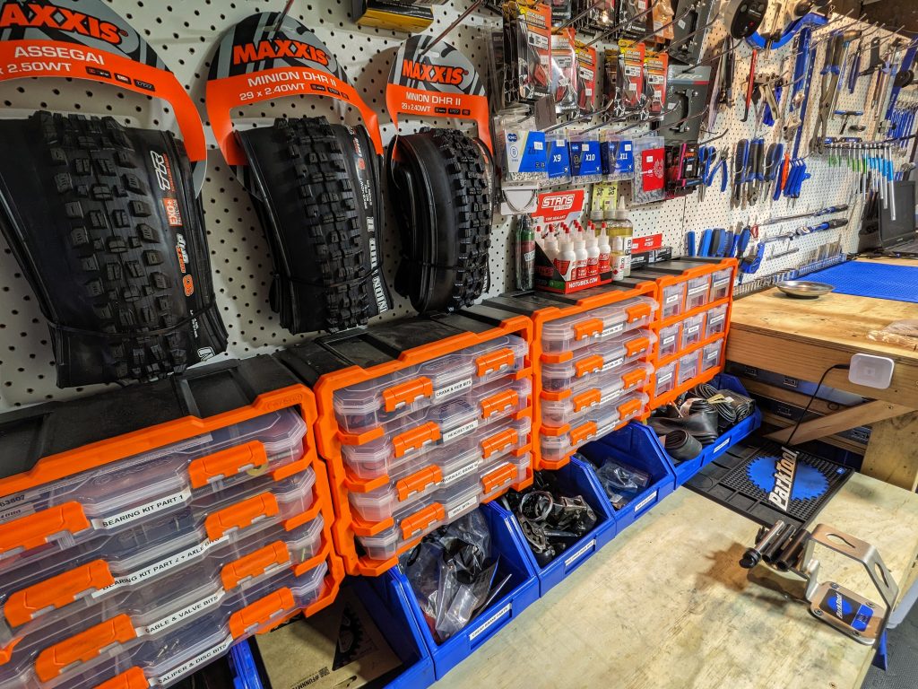 Workshop: Bike parts and spares Workshop: Bike parts and spares